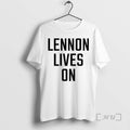 Officials Lennon Lives On Christmas T-Shirts, Hoodie, Sweatshirt | AU01DripNestTees.com