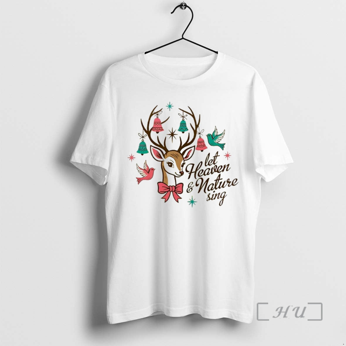 Officials Let Heaven And Nature Sing Christmas Retro Christmas T-Shirts, Hoodie, Sweatshirt | AU01DripNestTees.com