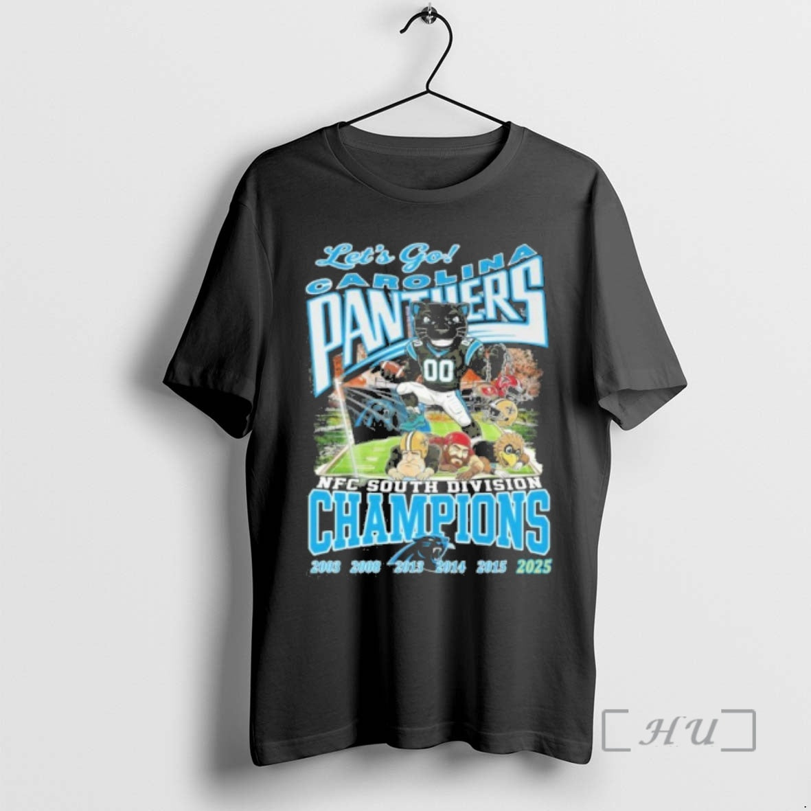 Officials Lets Go Carolina Panthers Nfc South Division Champions T-Shirts, Hoodie, Sweatshirt | AU01DripNestTees.com