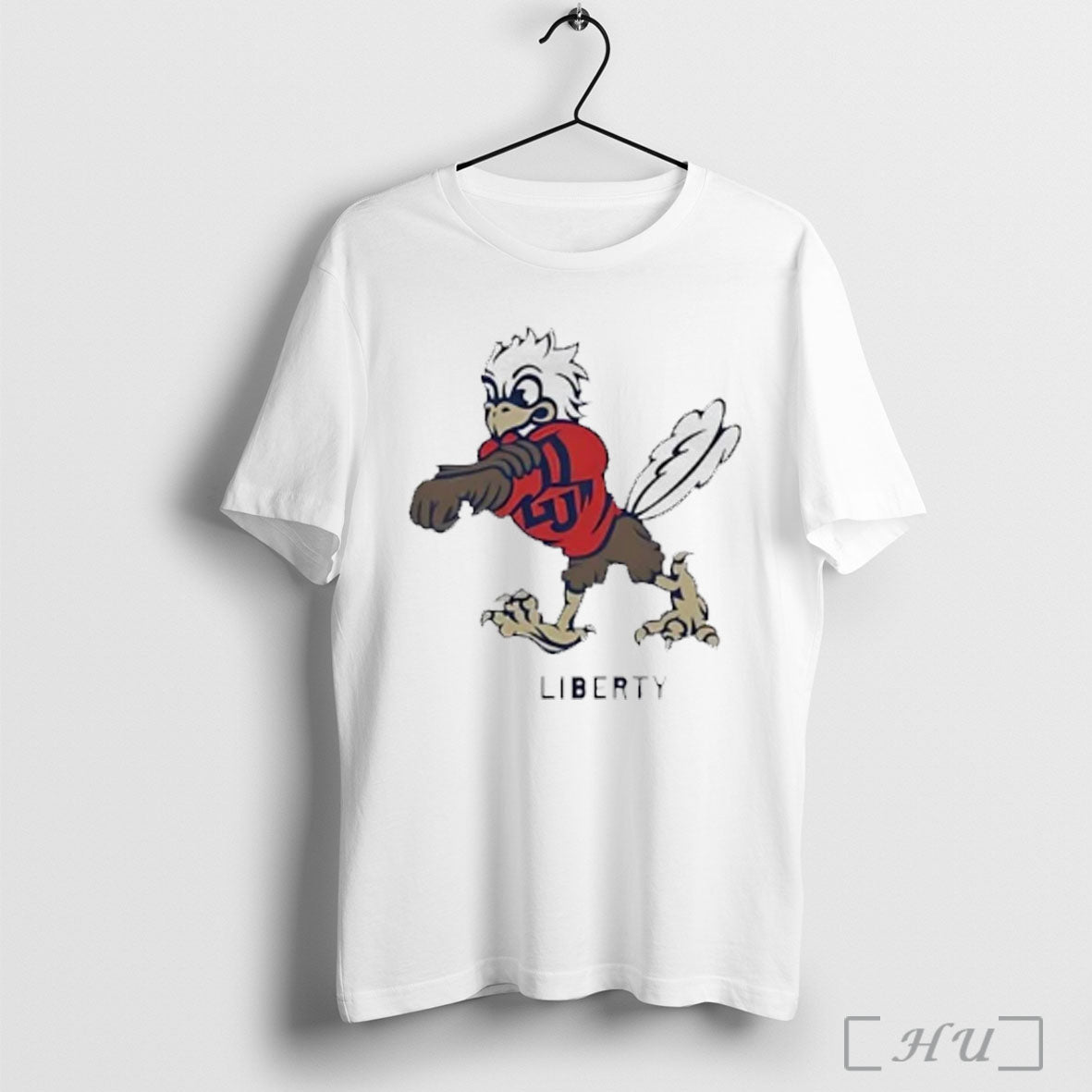 Officials Liberty Flames Athletics Mascot T Shirt