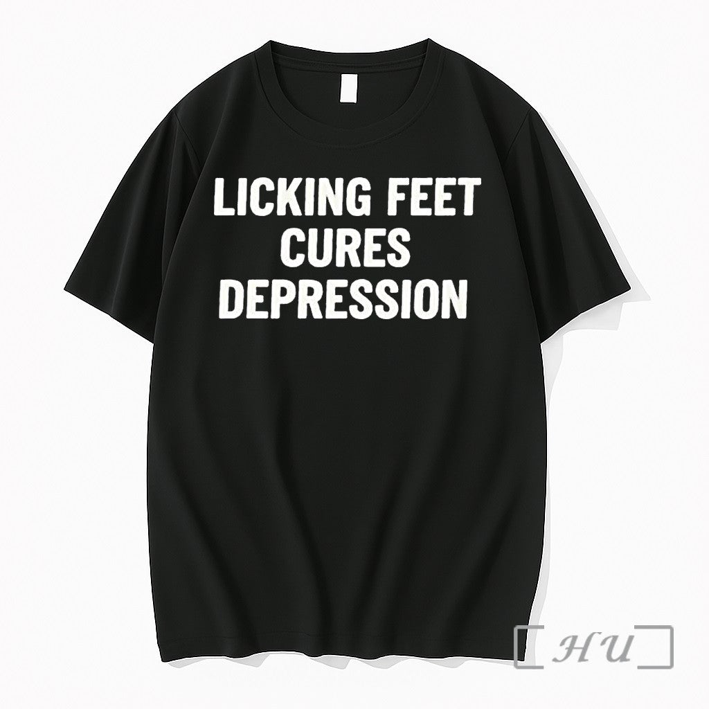 Officials Licking Feet Cures Depression 1 Premium T Shirts Sweater Hoodie Jpg