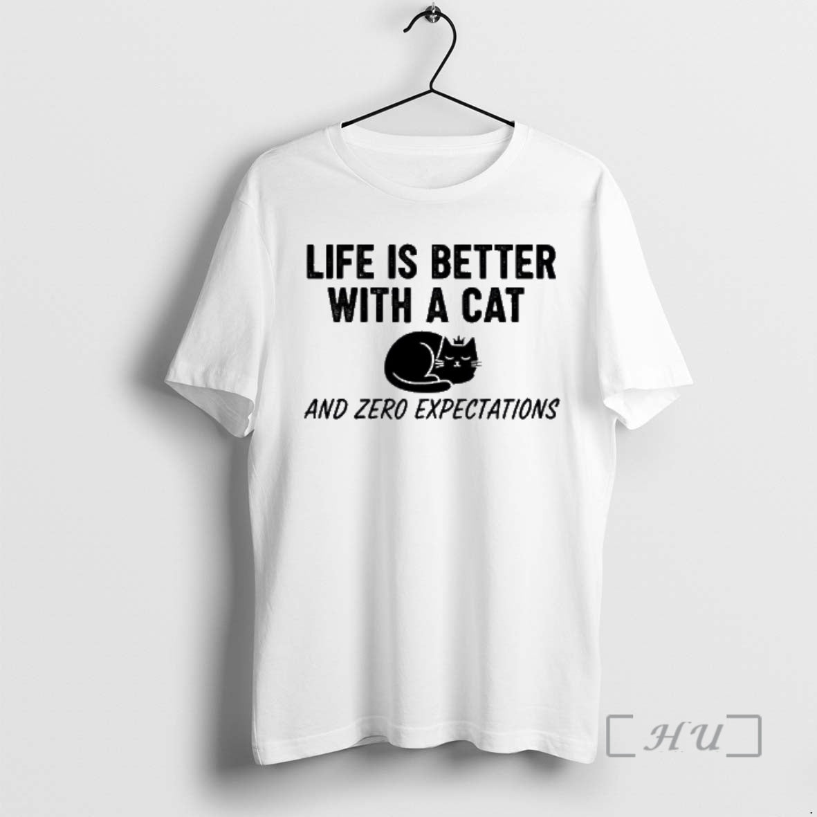 Officials Life Is Better With A Cat And Zero Expectations T-Shirts, Hoodie, Sweatshirt | AU01DripNestTees.com