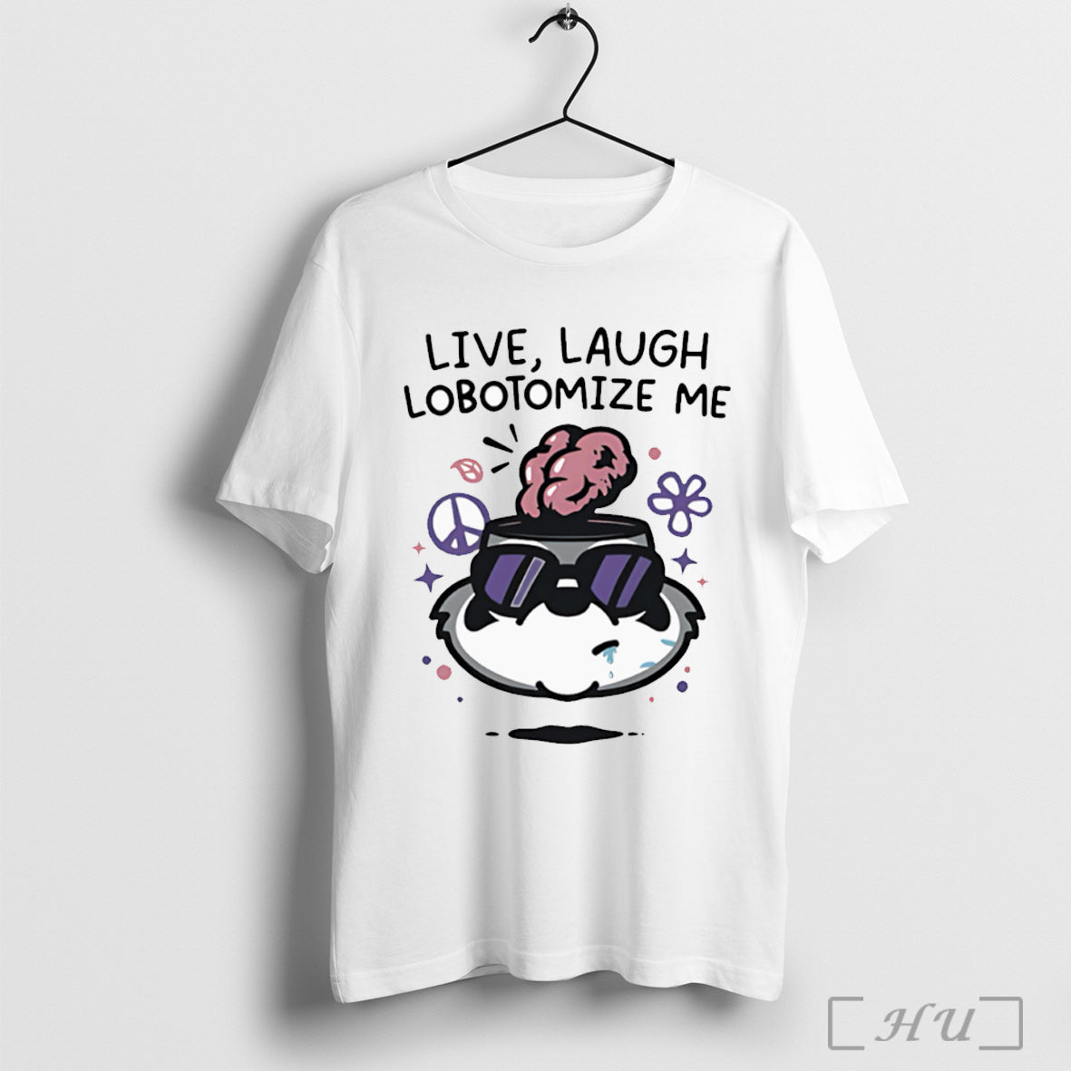 Officials Live Laugh Lobotomize T Shirt