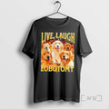 Officials Live Laugh Lobotomy Dog Graphic T-Shirts, Hoodie, Sweatshirt | AU01DripNestTees.com