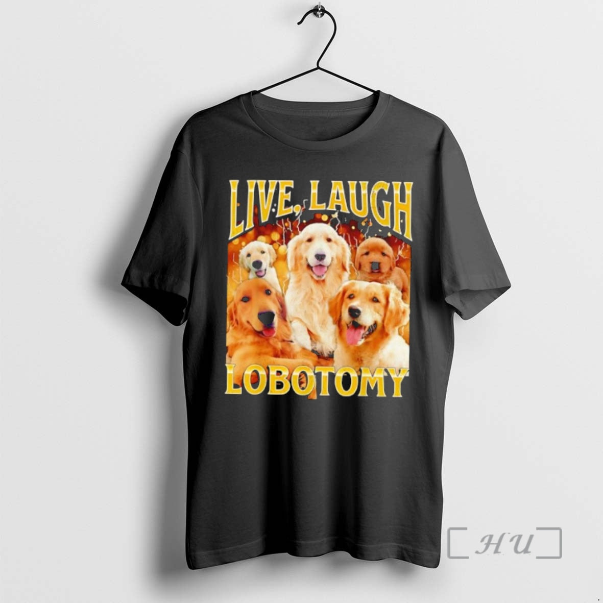 Officials Live Laugh Lobotomy Dog Graphic T-Shirts, Hoodie, Sweatshirt | AU01DripNestTees.com