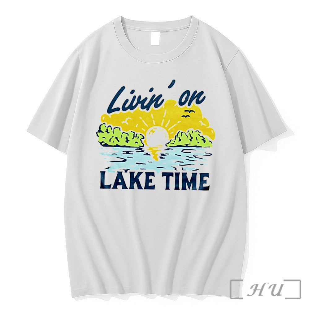 Officials Livin On Lake Time Vintage Tee Premium T Shirts Sweater Hoodie Jpg