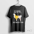 Officials Llama Just Killed A Man Funny T-Shirts, Hoodie, Sweatshirt | AU01DripNestTees.com