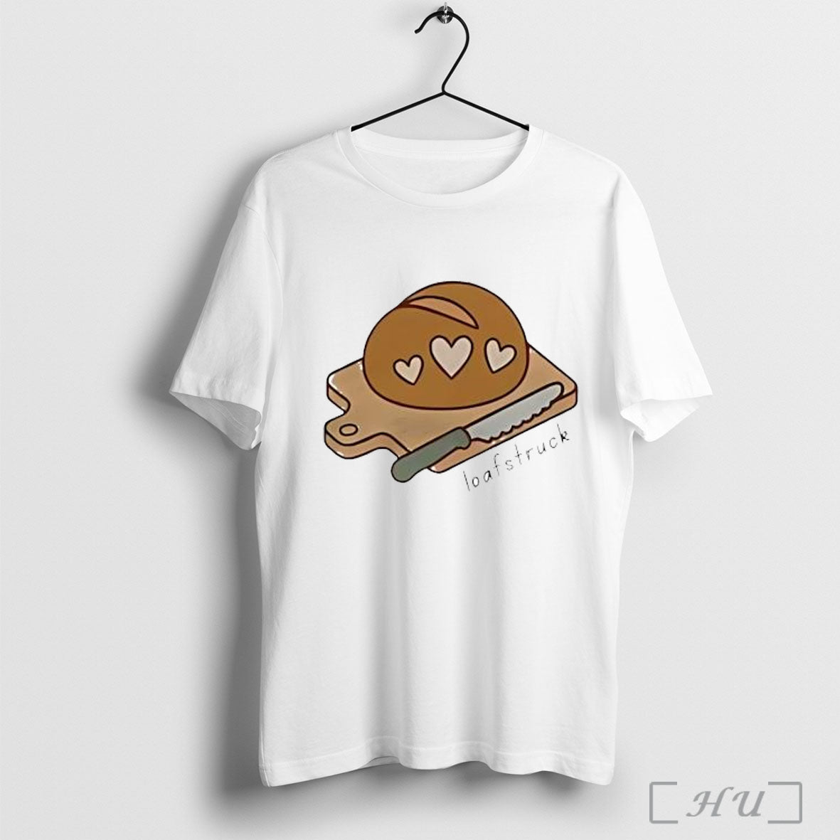 Officials Loaf Struck Cute Loaf Of Bread With Hearts T Shirt