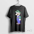 Officials Look At Front Of For Boobs Luigi T-Shirts, Hoodie, Sweatshirt | AU01DripNestTees.com