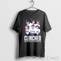 Officials Los Angeles Dodgers Clinched 2025 Mlb Postseason T Shirt