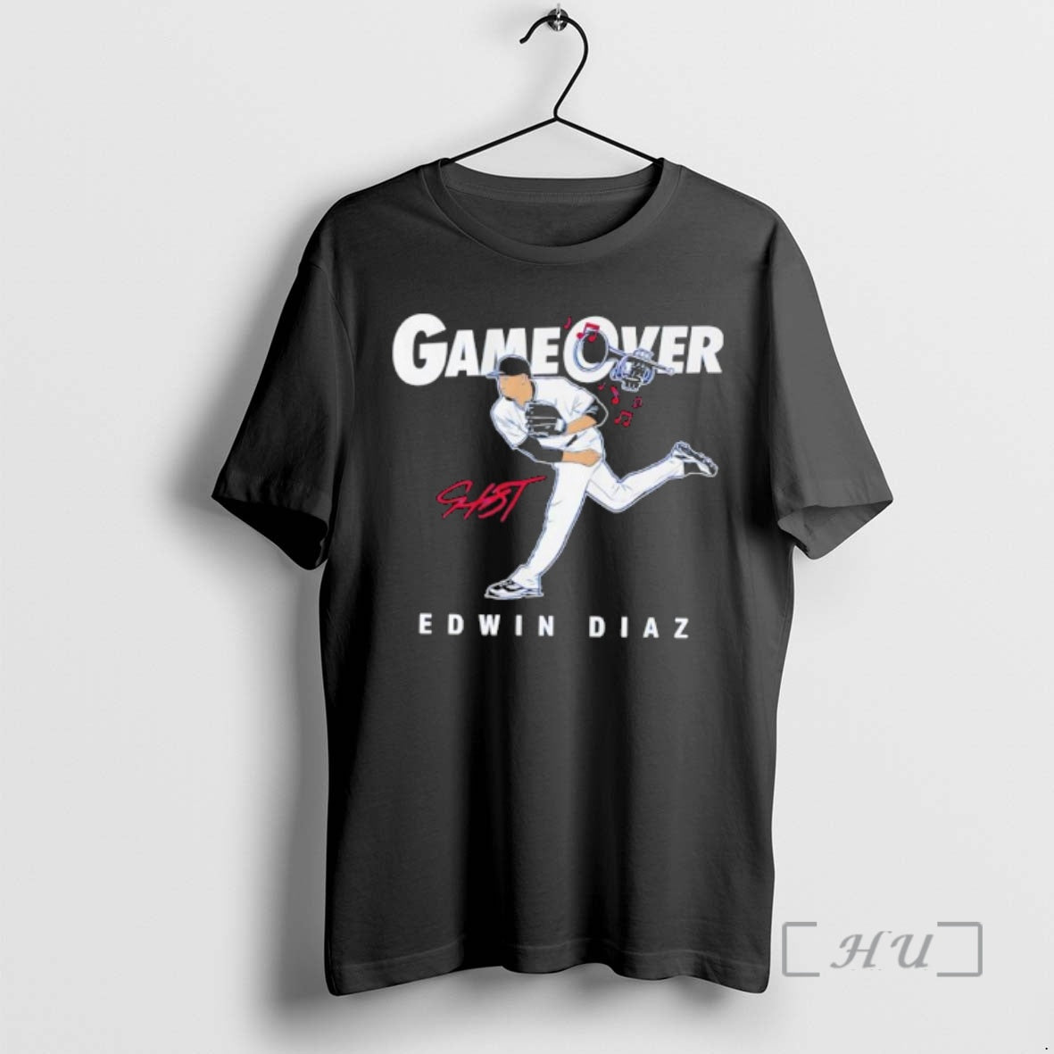 Officials Los Angeles Dodgers Edwin Diaz Game Over Signature T-Shirts, Hoodie, Sweatshirt | AU01DripNestTees.com
