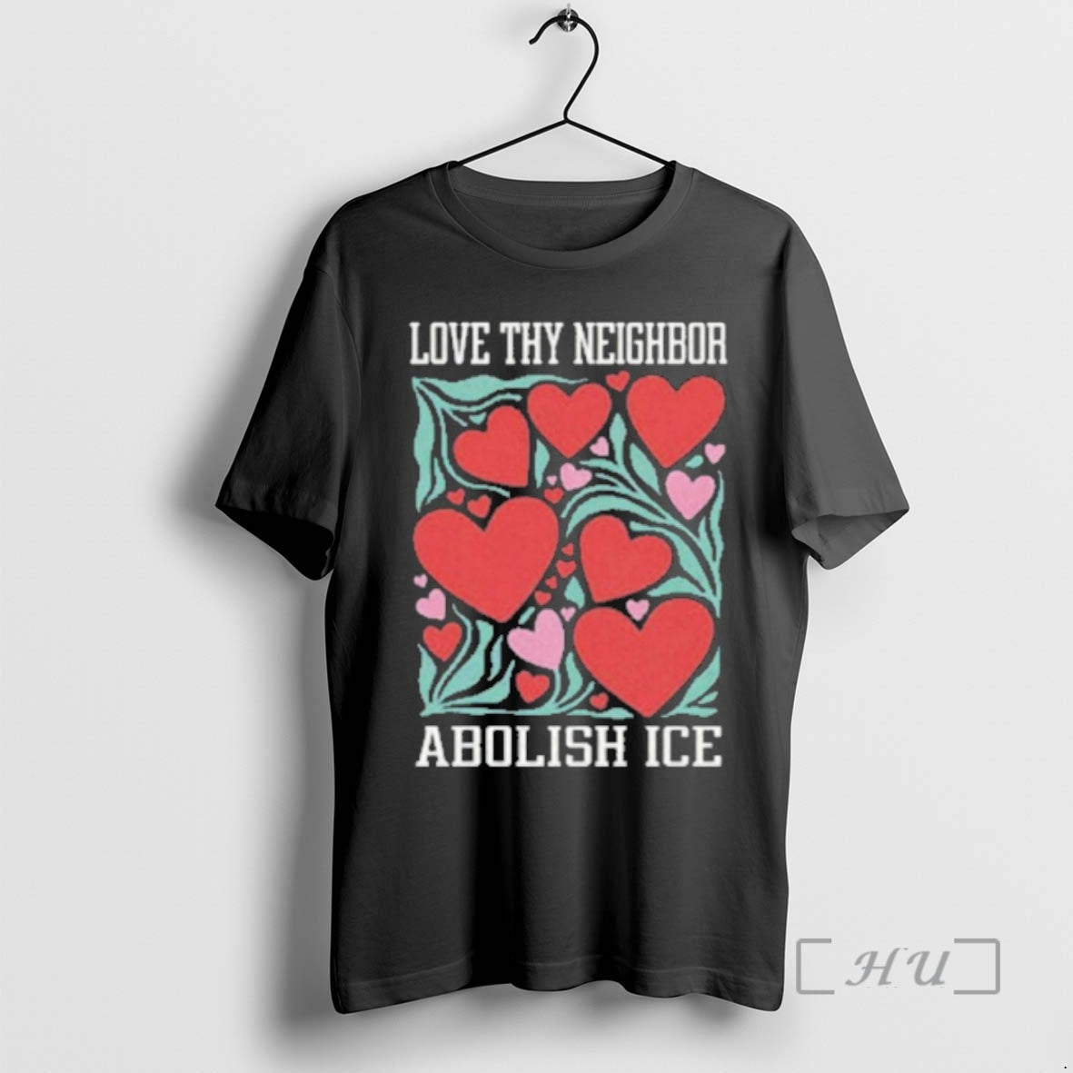 Officials Love Thy Neighbor Abolish Ice T-Shirts, Hoodie, Sweatshirt | AU01DripNestTees.com