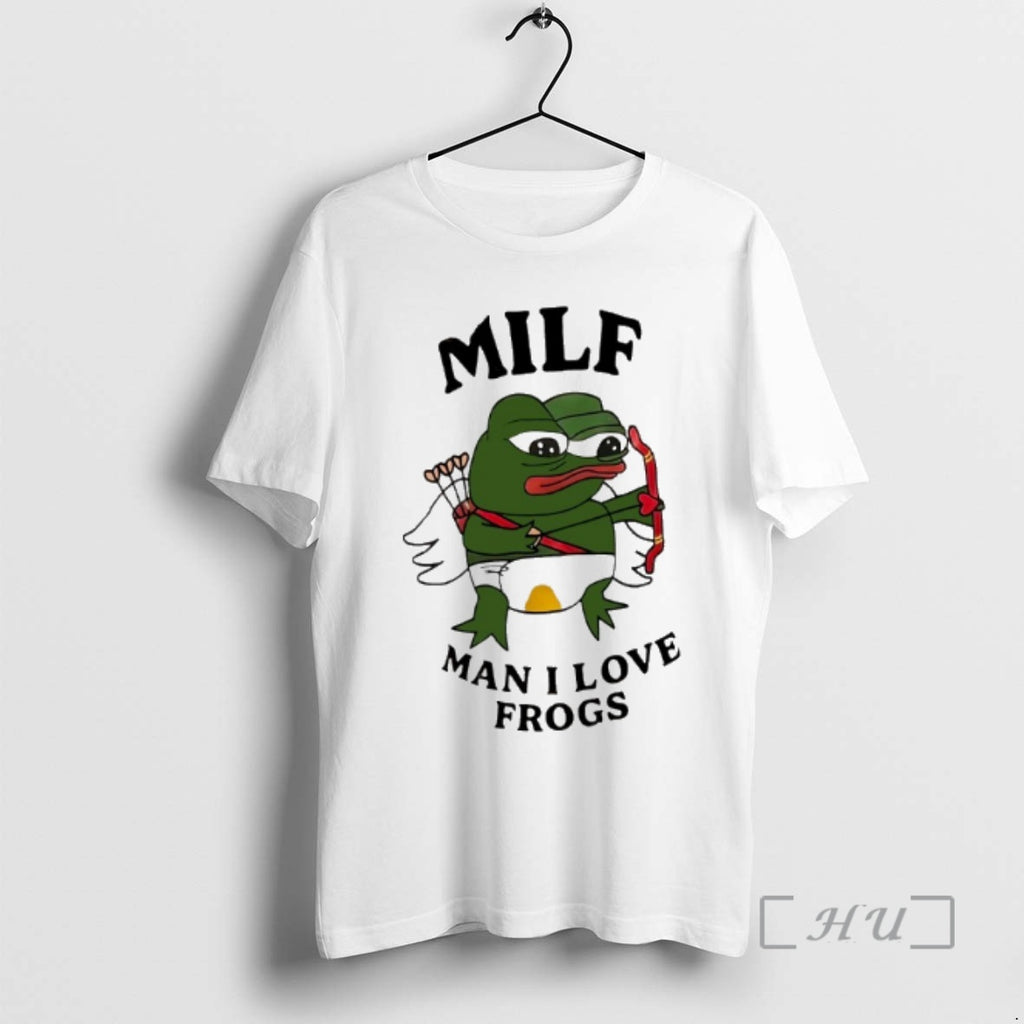 Officials Milf Man I Love Frogs Meme T-Shirts, Hoodie, Sweatshirt | AU01DripNestTees.com