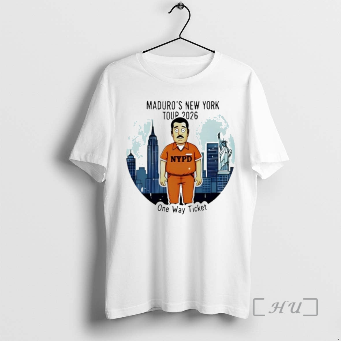 Officials Maduro New York Tour 2026 One Way T-Shirts, Hoodie, Sweatshirt | AU01DripNestTees.com