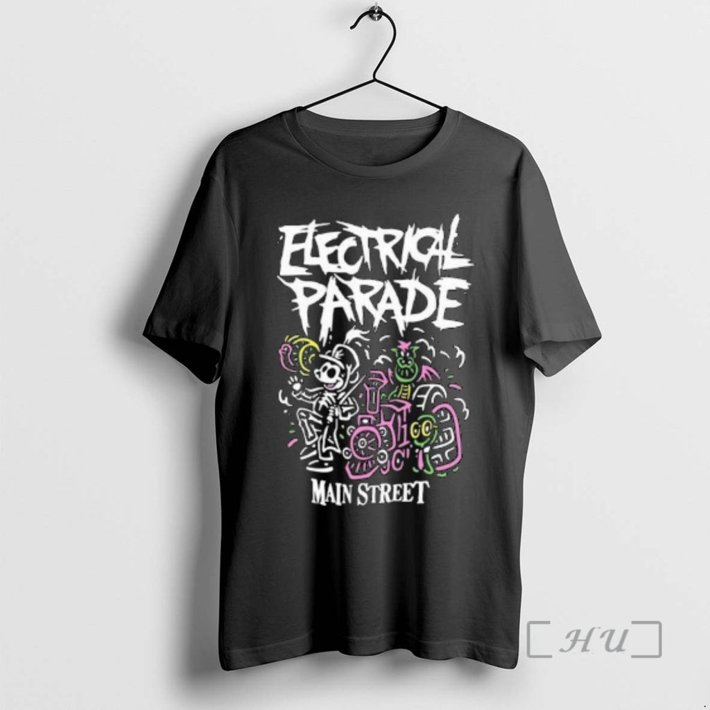 Officials Main Street Electrical Parade Circle Black T-Shirts, Hoodie, Sweatshirt | AU01DripNestTees.com
