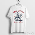 Officials Make America Cowboy Again 1872 Bull Riding T Shirt