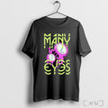 Officials Many Eyes Purple Clocks T Shirt