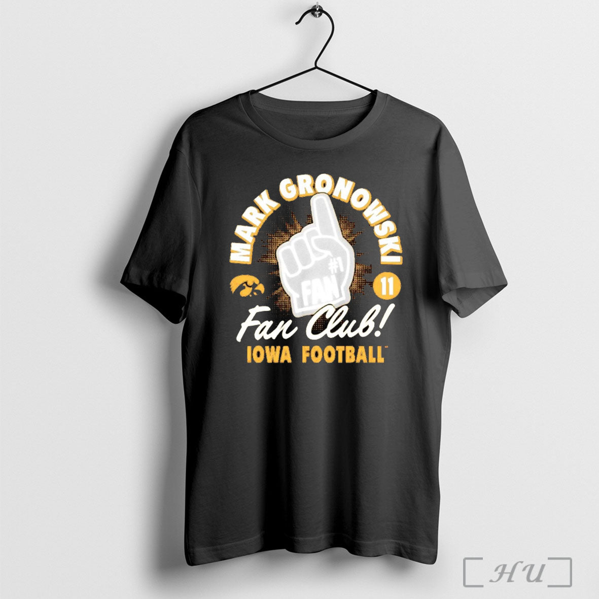Officials Mark Gronowski Fan Club Iowa Football T Shirt