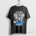 Officials Mascot Of Detroit Lions God First Family Second Then Football Premium T Shirts Sweater Hoodie, Sweatshirt