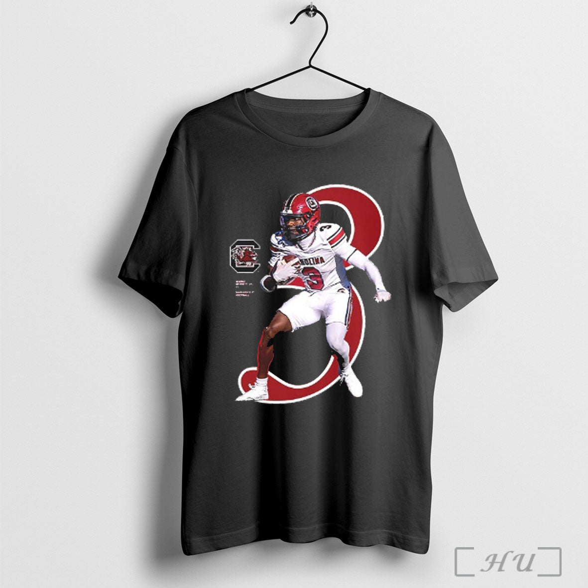 Officials Mazeo Bennett Jr Number 03 South Carolina Gamecocks Football Breakthrough V Neck