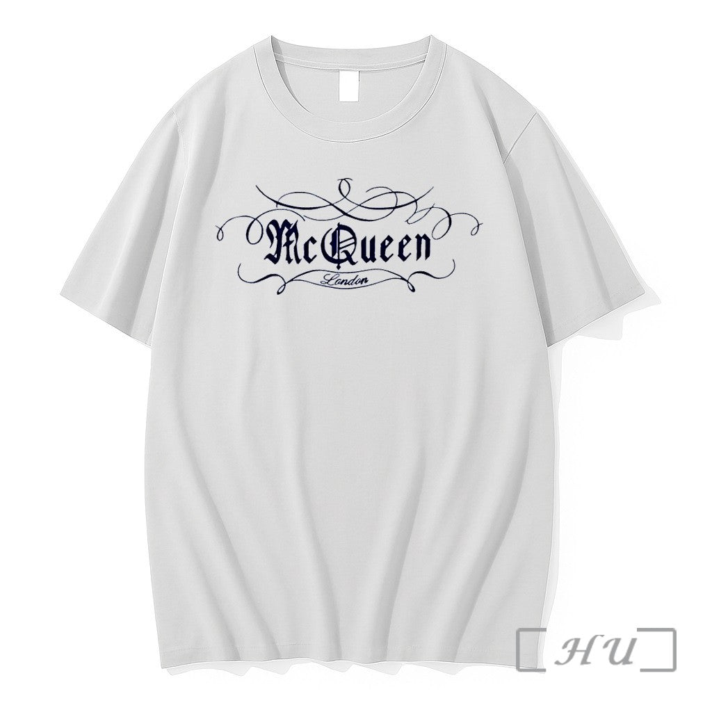 Officials Mcqueen London Ornate Gothic Luxury Fashion White