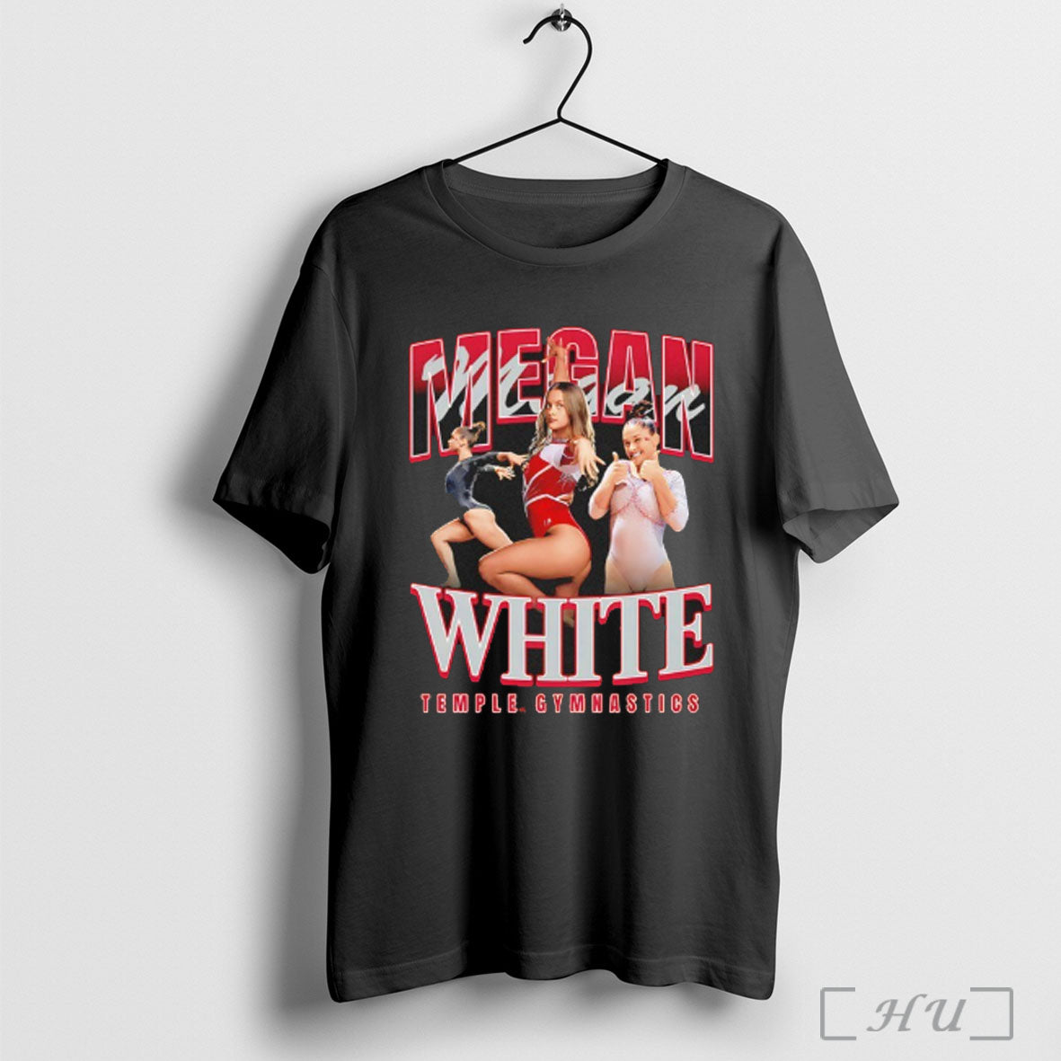 Officials Megan White Templewomens Gymnastics Graphic T Shirt