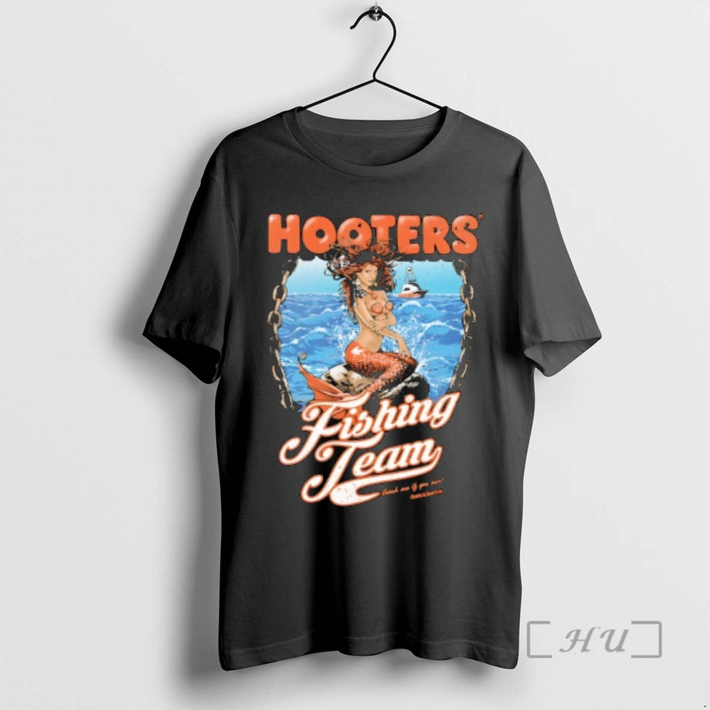 Officials Mermaid Hooters Fishing Team Catch Me If You Can