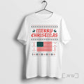 Officials Merry Christmas 2025 Usa Flag T-Shirts, Hoodie, Sweatshirt | AU01DripNestTees.com
