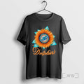 Officials Miami Dolphins Football X Sunflower Graphic T-Shirts, Hoodie, Sweatshirt | AU01DripNestTees.com