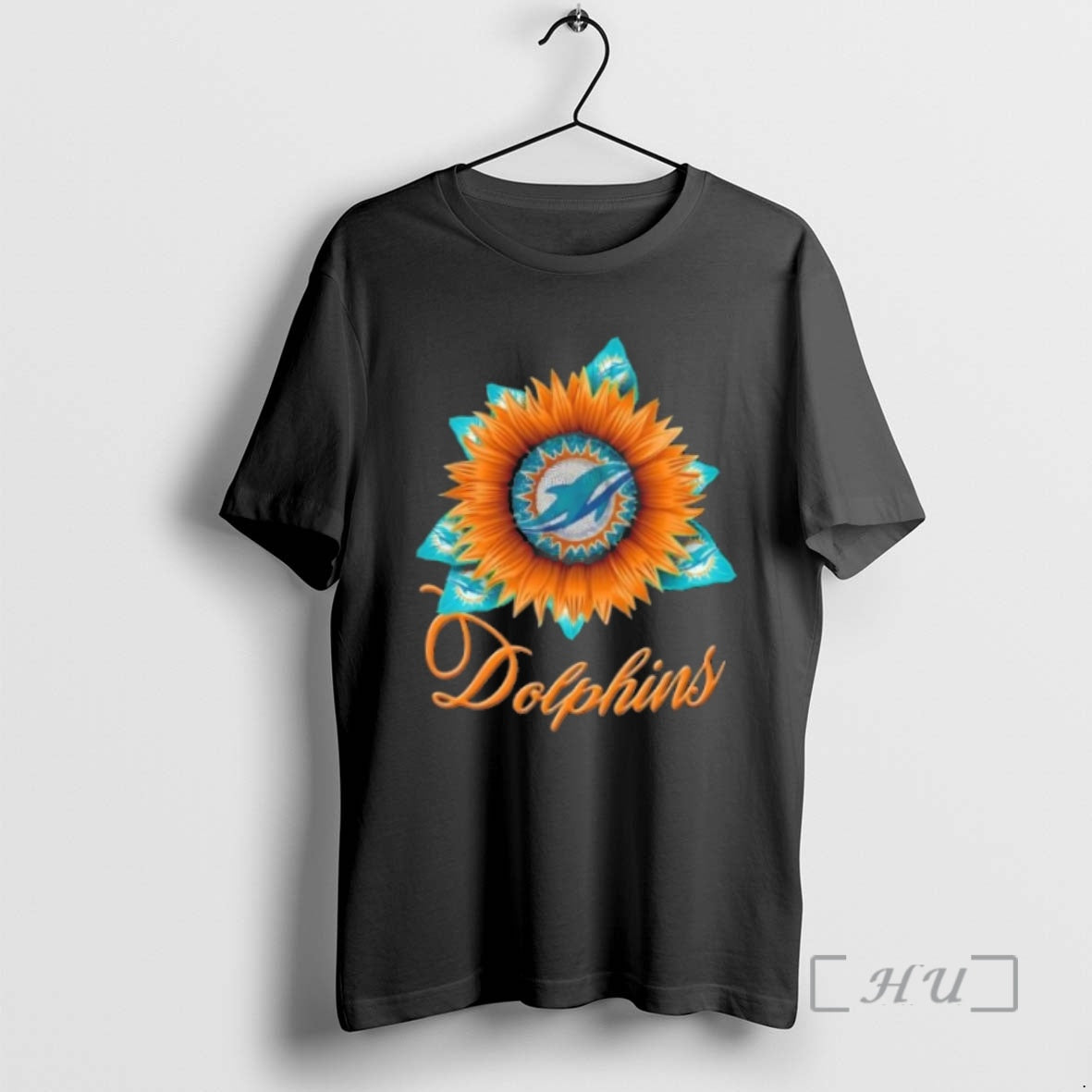 Officials Miami Dolphins Football X Sunflower Graphic T-Shirts, Hoodie, Sweatshirt | AU01DripNestTees.com