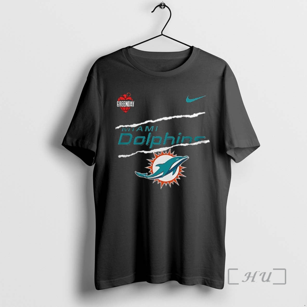 Officials Miami Dolphins X Green Day Graphic T-Shirts, Hoodie, Sweatshirt | AU01DripNestTees.com