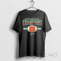 Officials Miami Football 2026 Cfp Cotton Bowl Champions T-Shirts, Hoodie, Sweatshirt | AU01DripNestTees.com
