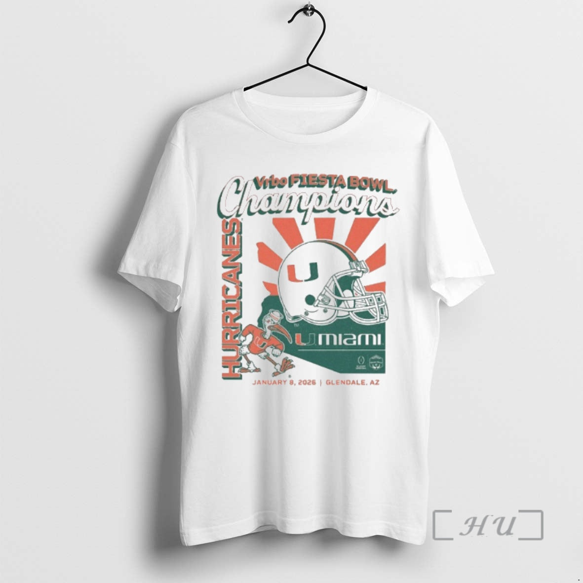 Officials Miami Football Cfp Fiesta Bowl Champions T-Shirts, Hoodie, Sweatshirt | AU01DripNestTees.com