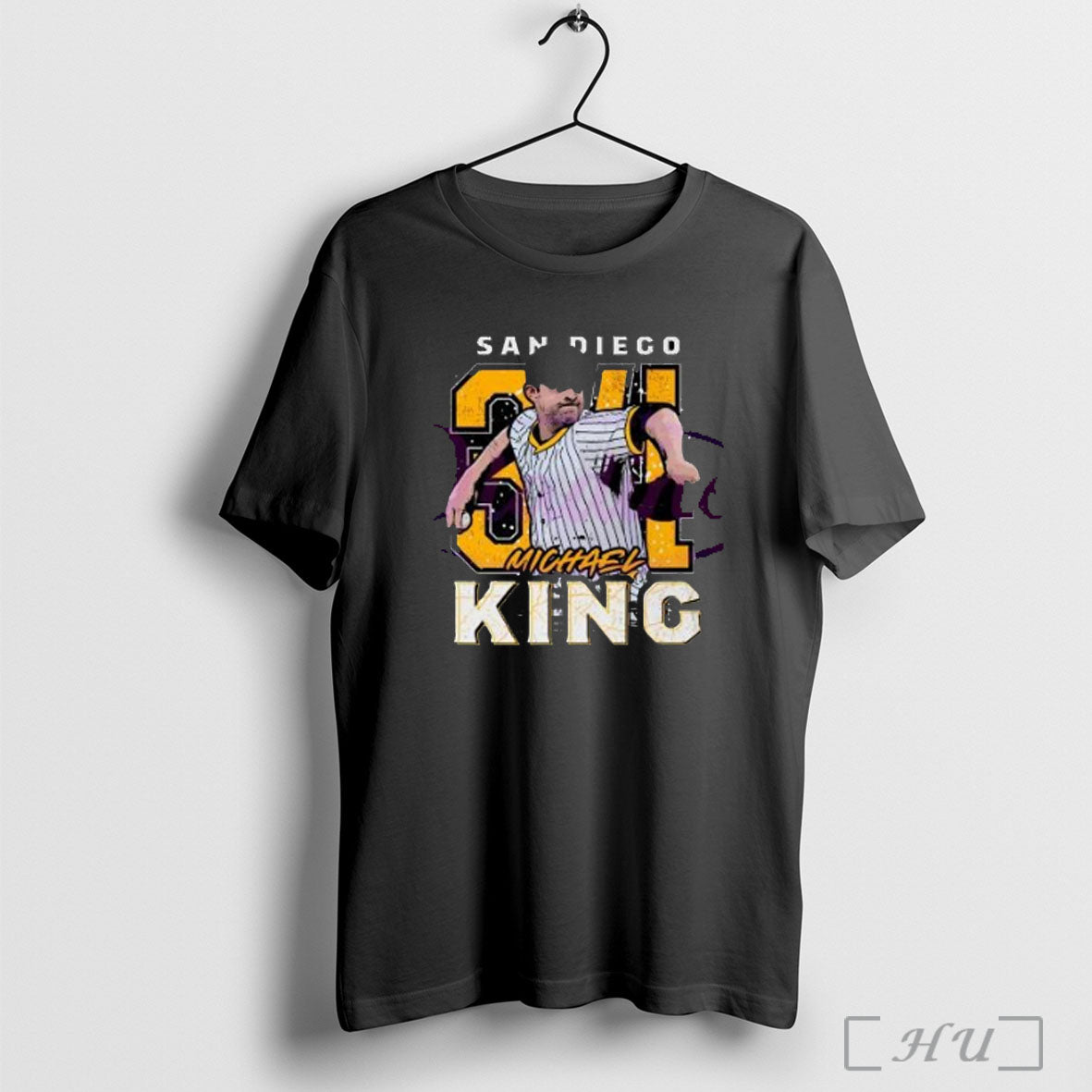 Officials Michael King San Diego Gritty Signature T Shirt
