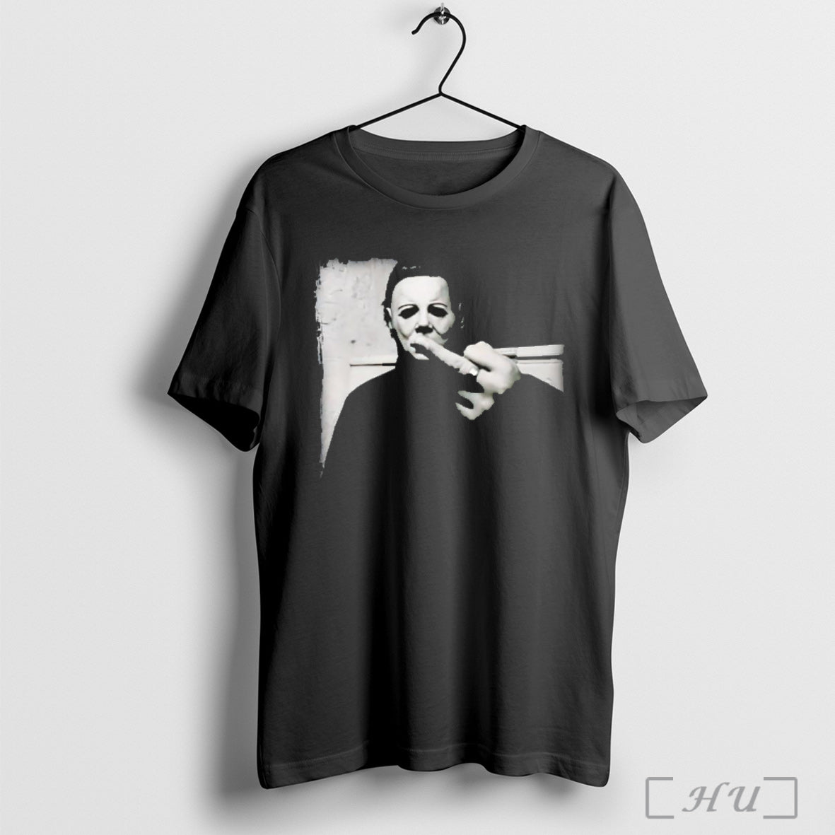 Officials Michael Myers Middle Finger T Shirt