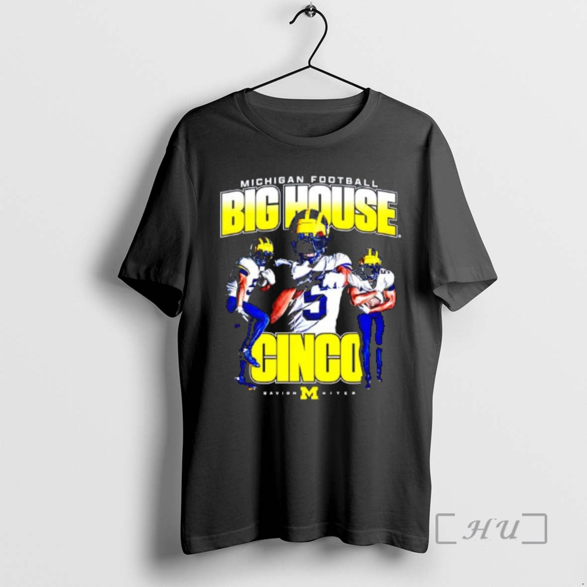 Officials Michigan Football Michigan Savion Hiter Big House Cinco T-Shirts, Hoodie, Sweatshirt | AU01DripNestTees.com