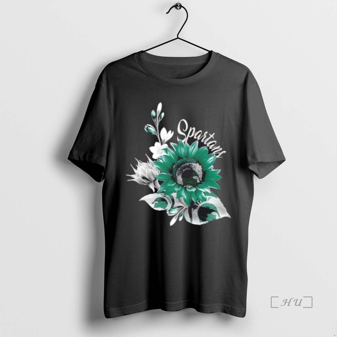 Officials Michigan State Spartans Football X Sunflower Floral T-Shirts, Hoodie, Sweatshirt | AU01DripNestTees.com