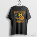 Officials Michigan Wolverines 2025 Ncaa Halloween Spooky Season Vintage T Shirt