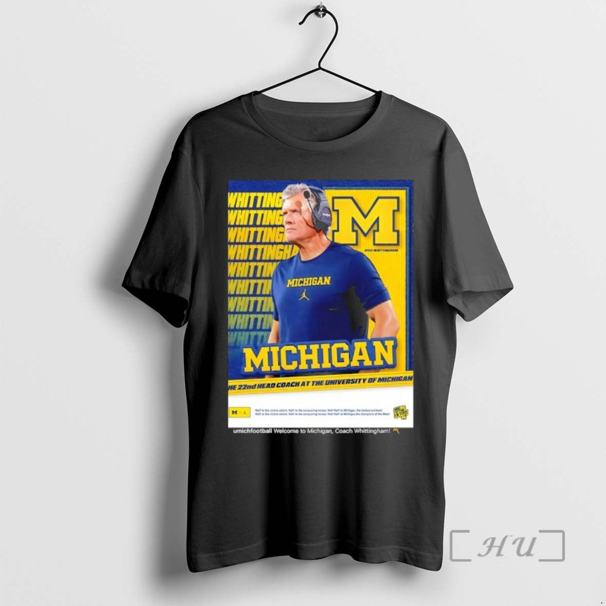 Officials Michigan Wolverines 22nd Head Coach Kyle Whittingham T-Shirts, Hoodie, Sweatshirt | AU01DripNestTees.com