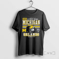 Officials Michigan Wolverines Football Cheez It Citrus Bowl 2025 Helmet Circle Black Premium T Shirts Hoodie, Sweatshirt