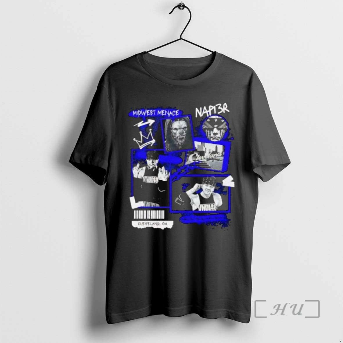 Officials Midwest Menace Napi3r Cleveland Oh Graphic T-Shirts, Hoodie, Sweatshirt | AU01DripNestTees.com