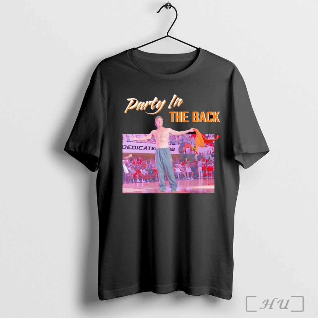 Officials Mike Gundy Party In The Back Coach Oklahoma State Cowboys T Shirt