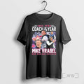 Officials Mike Vrabel 2025 Pfwa Coach Of The Year T-Shirts, Hoodie, Sweatshirt | AU01DripNestTees.com