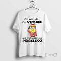 Officials Minion Im Not Old Im Vintage And That Makes Me Priceless Premium T Shirts Hoodie, Sweatshirt | AU01DripNestTees.com