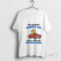 Officials Minion You Couldnt Handle Me Even If I Came With Instructions Premium T Shirts Hoodie, Sweatshirt