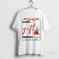 Officials Minions Christmas Grandma Is The Gift Grandpa Forgot To Tie A Bow Premium T-Shirts, Hoodie, Sweatshirt