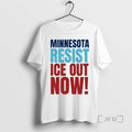 Officials Minneapolis Resist Ice Out Now T-Shirts, Hoodie, Sweatshirt | AU01DripNestTees.com