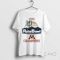 Officials Minnesota Golden Gophers 2025 Rate Bowl Champions Circle T-Shirts, Hoodie, Sweatshirt | AU01DripNestTees.com