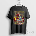 Officials Minnesota Golden Gophers Rate Bowl Champions 2025 Name Roster Mascot Double Sided Graphic Premium T-Shirts,...