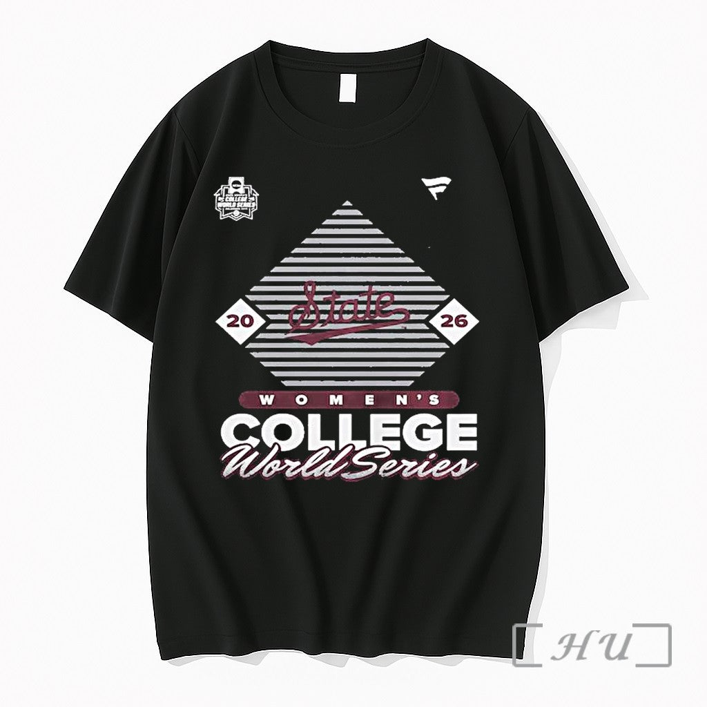 Officials Mississippi State Bulldogs 2026 Ncaa Softball Womens College World Series 1 Premium T Shirts